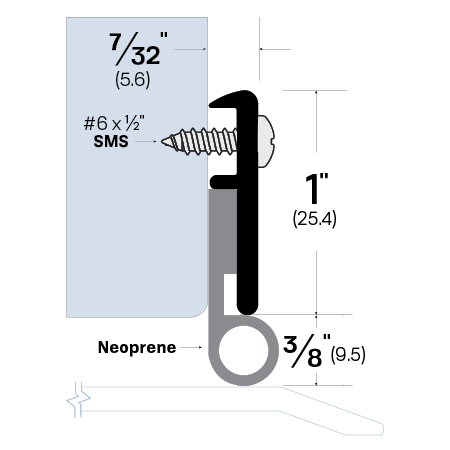 Door Sweep | Legacy 7823 | Door Bottom | TMHardware.com